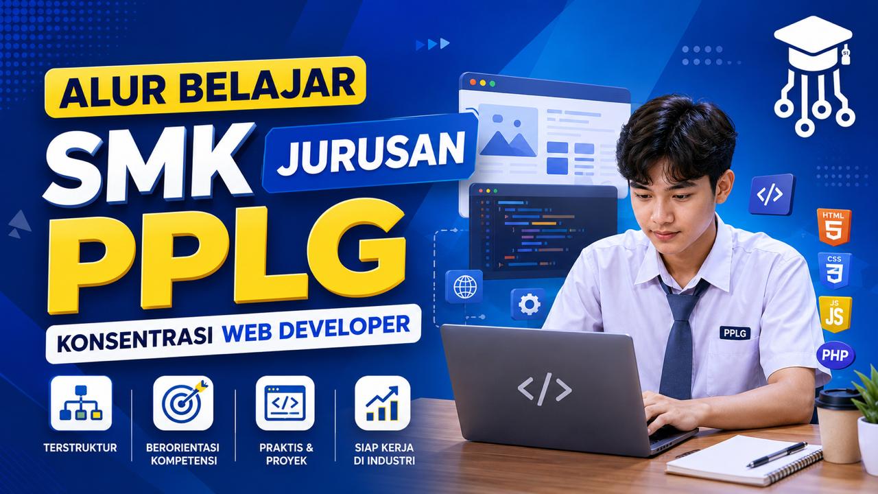 Alur Belajar SMK Jurusan PPLG Konsentrasi Web Developer